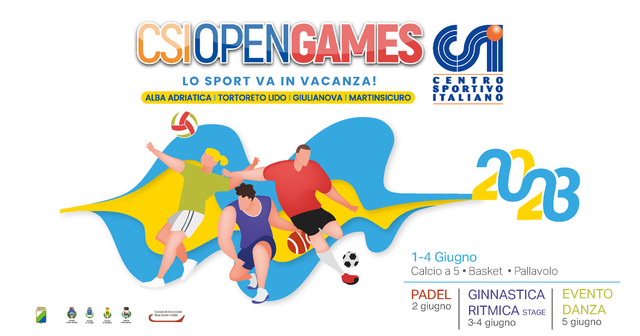 Csi Open Games: lo sport va in vacanza! 