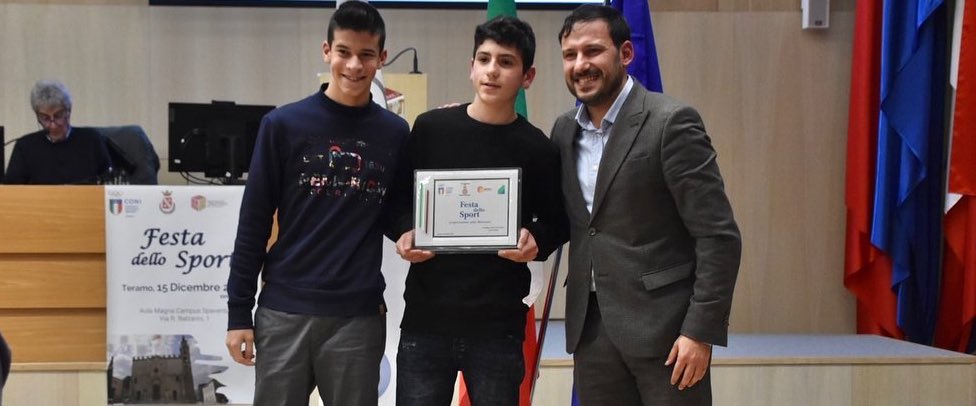 I talenti del padel D'Ugo e Pompilii premiati dal CONI