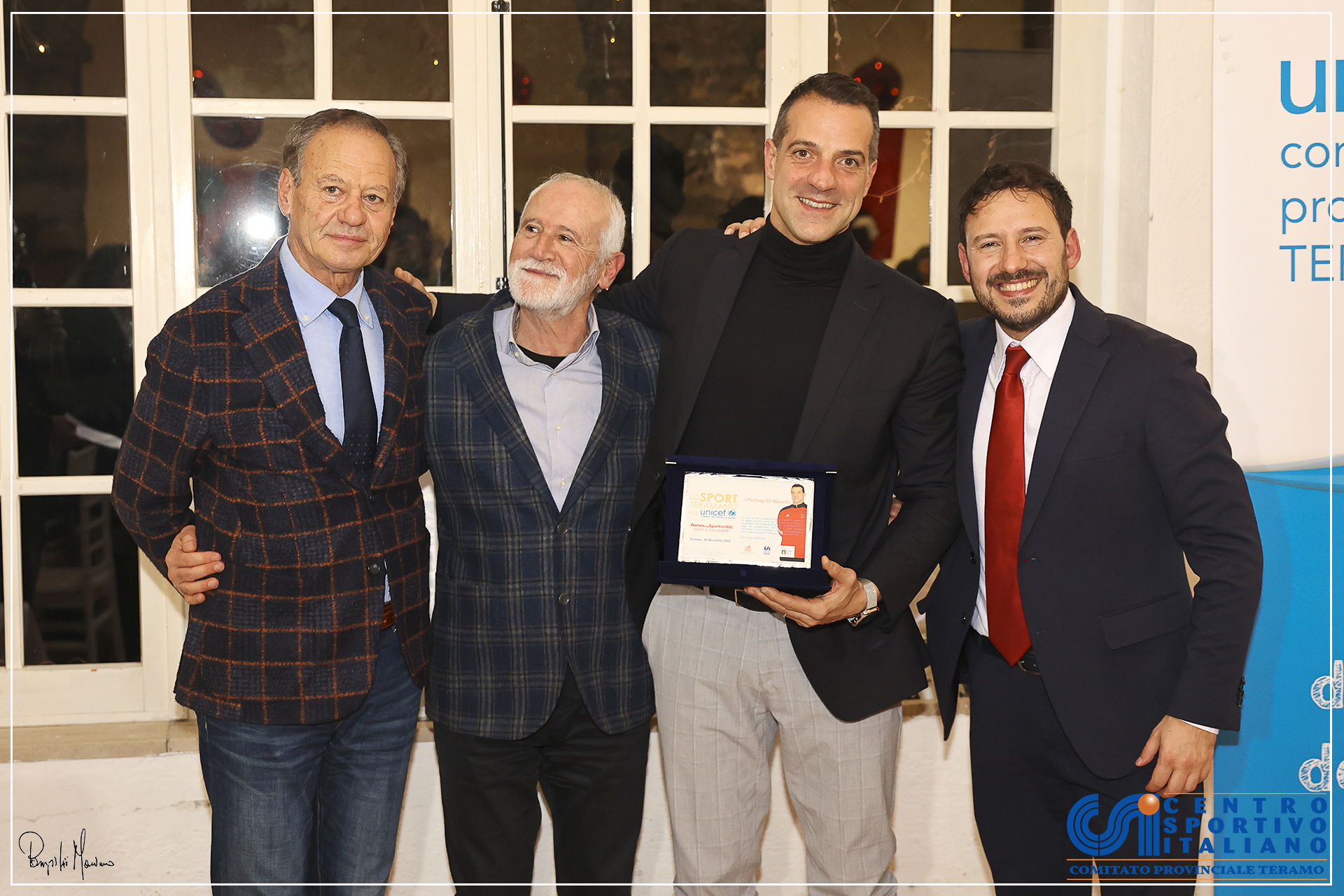 tanta amicizia e solidarietà per la serata del Natale degli Sportivi 2022