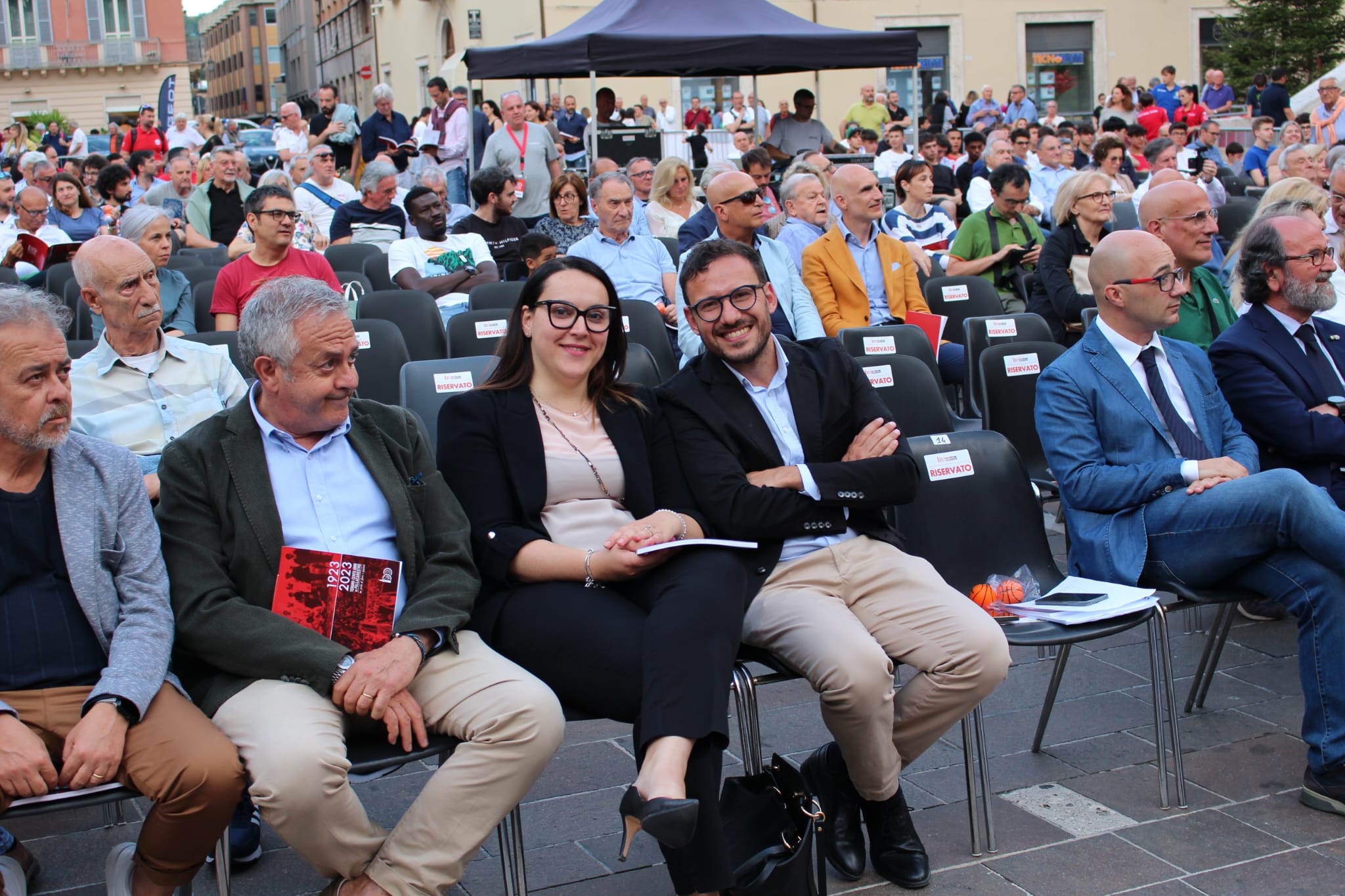 Il CSI ai "100 anni di pallacanestro a Teramo"