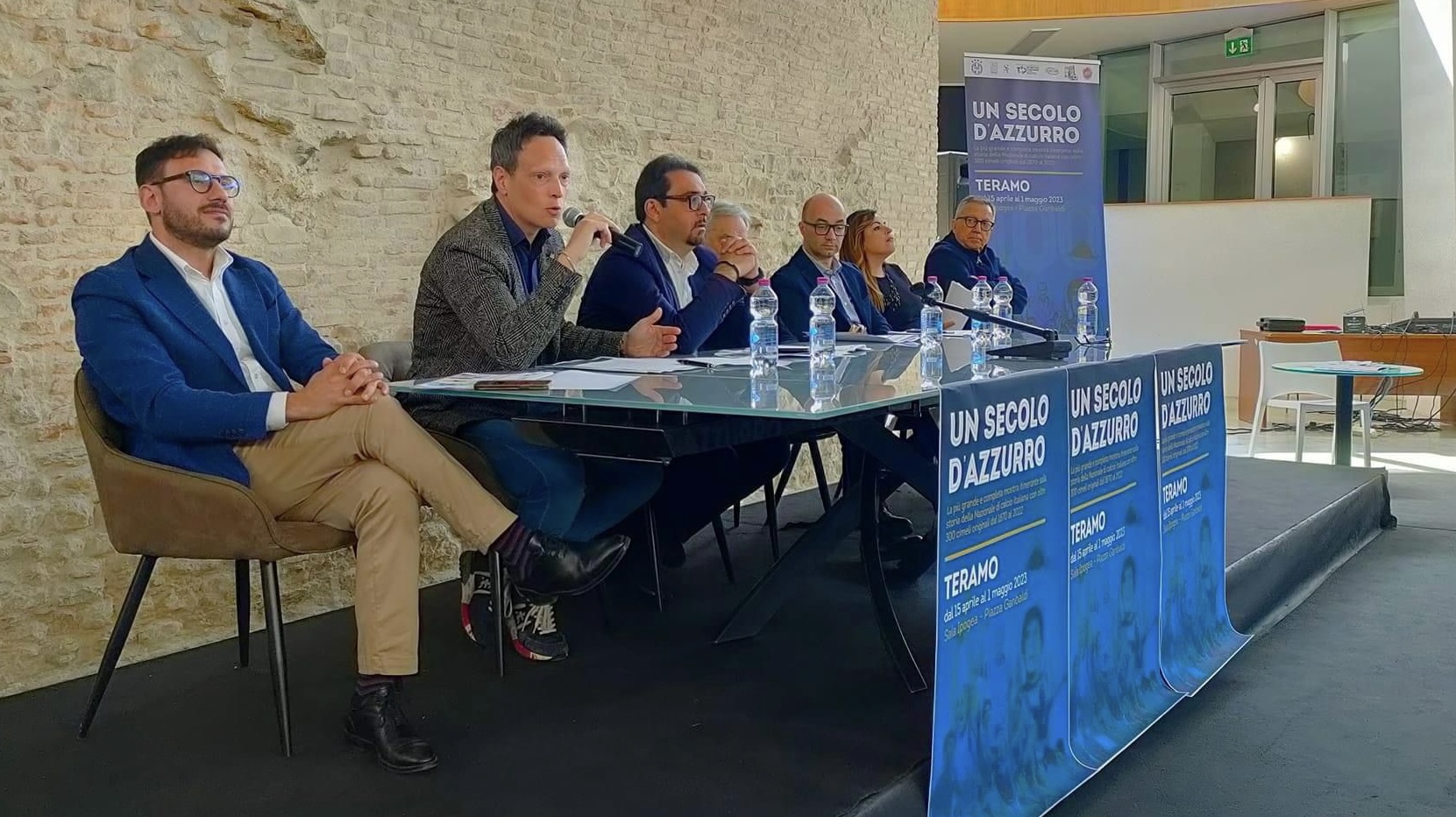 Teramo si tinge d'azzurro dal 15 aprile