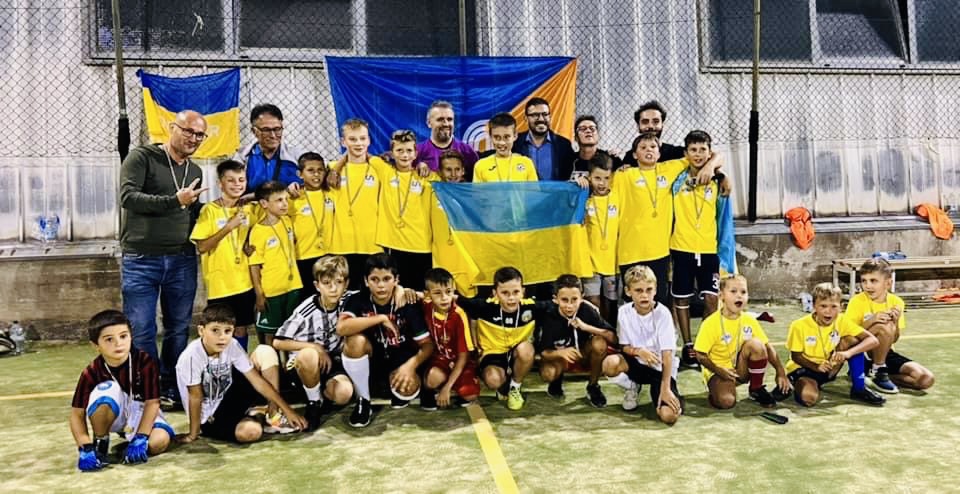 A Poggio Morello una festa di sport e musica per salutare i piccoli ucraini del CSI