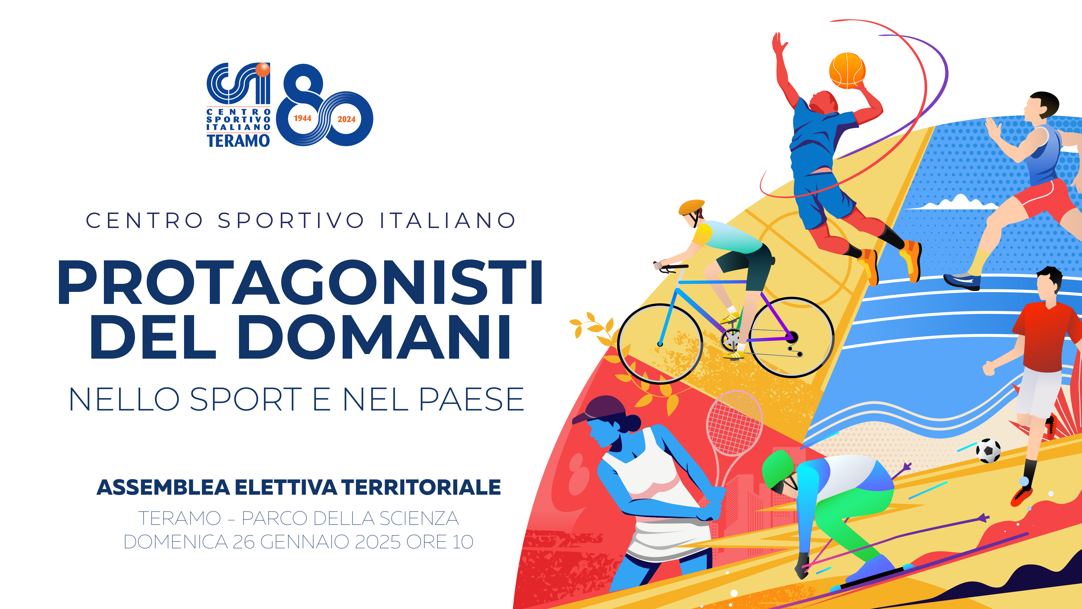 CSI Teramo: Associazioni e Società Sportive al voto il 26 gennaio
