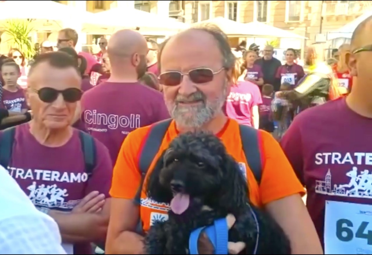 Il cuore di Teramo in cammino con Strateramo e Maratona a 6 zampe