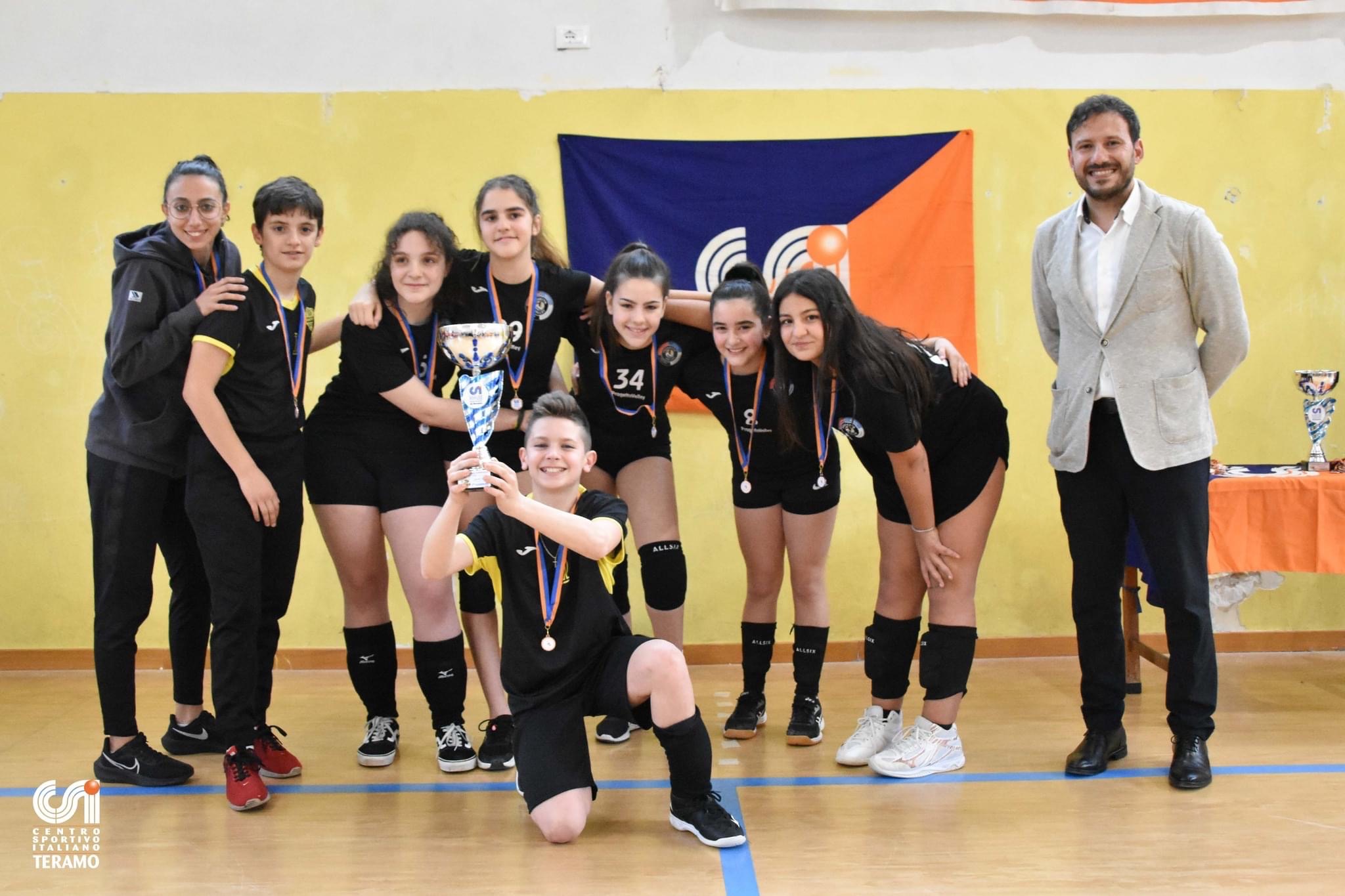 Pallavolo giovanile CSI: le domeniche di festa sportiva incoronano i campioni U8, U10 e U12