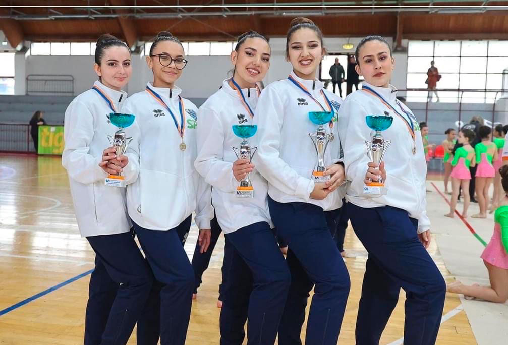 Ritmica: le ginnaste della Spes Martinsicuro in partenza per il Campionato Nazionale