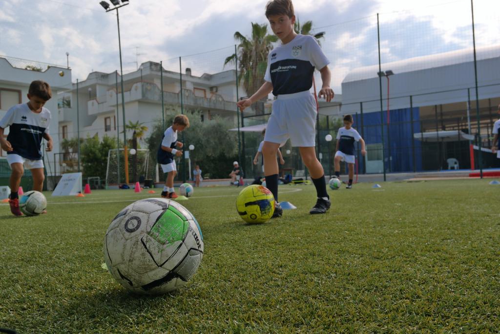 Con il Camp di 3DC i piccoli atleti migliorano la tecnica calcistica