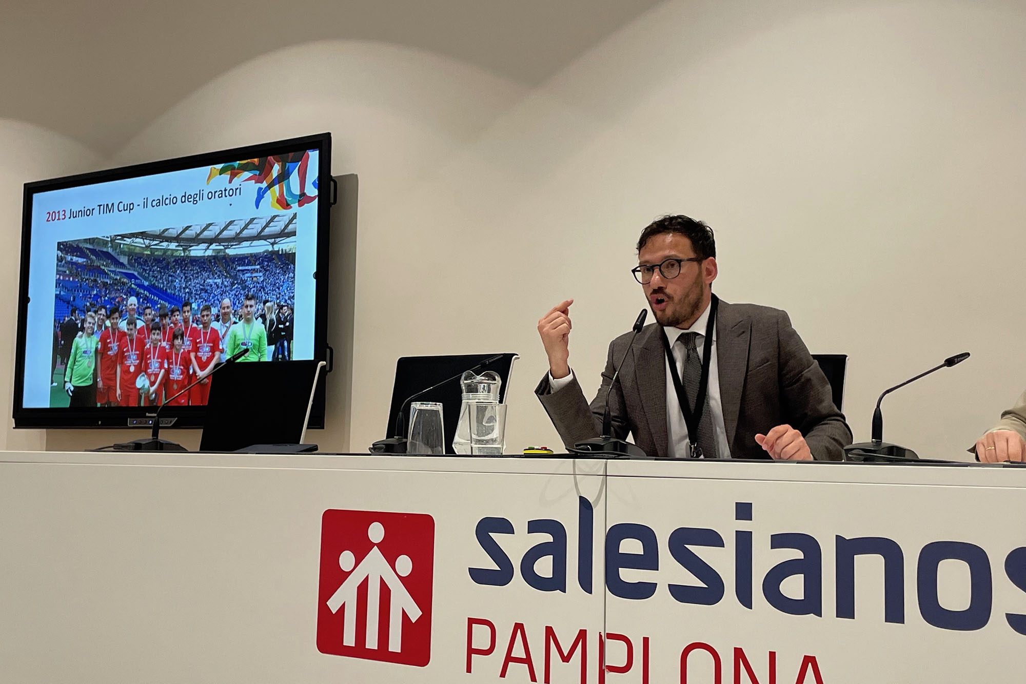 De Marcellis relatore alla Conferenza "Deporte y Fe" di Pamplona